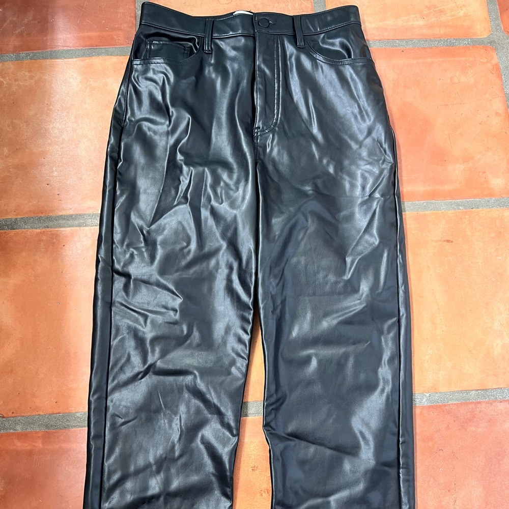 Abercrombie leather pants